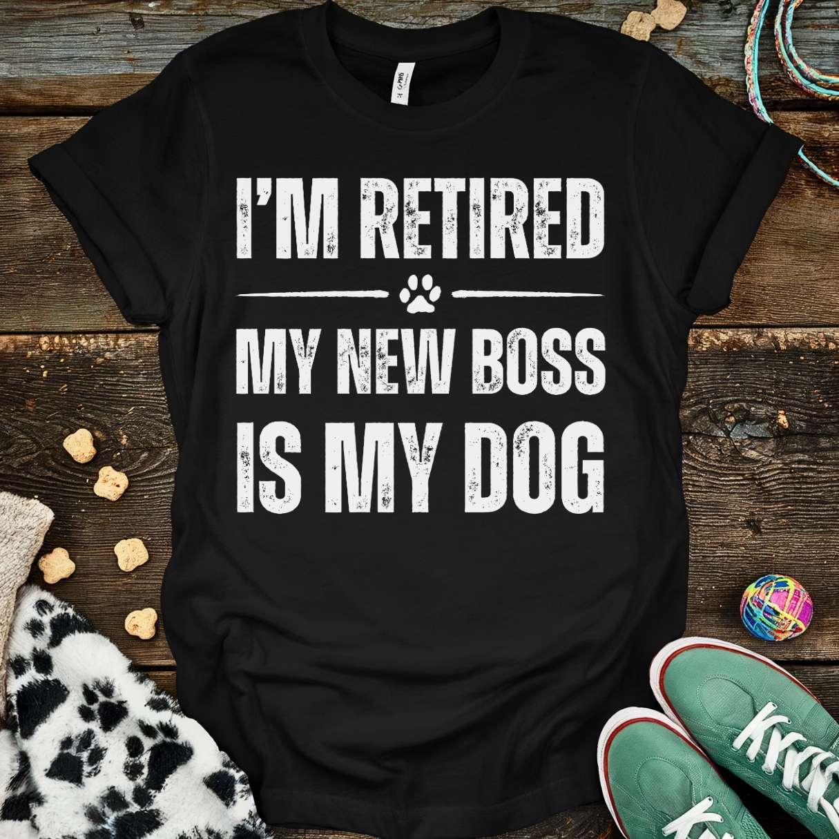 I'm Retired T-Shirt Black / S T-Shirt