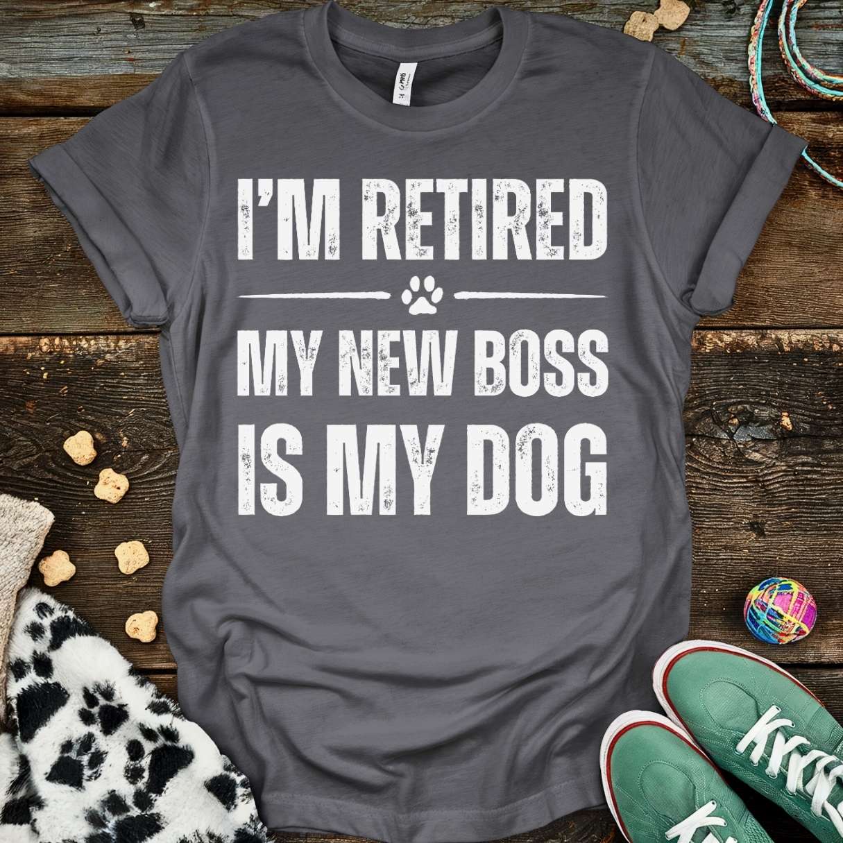 I'm Retired T-Shirt Charcoal / S T-Shirt