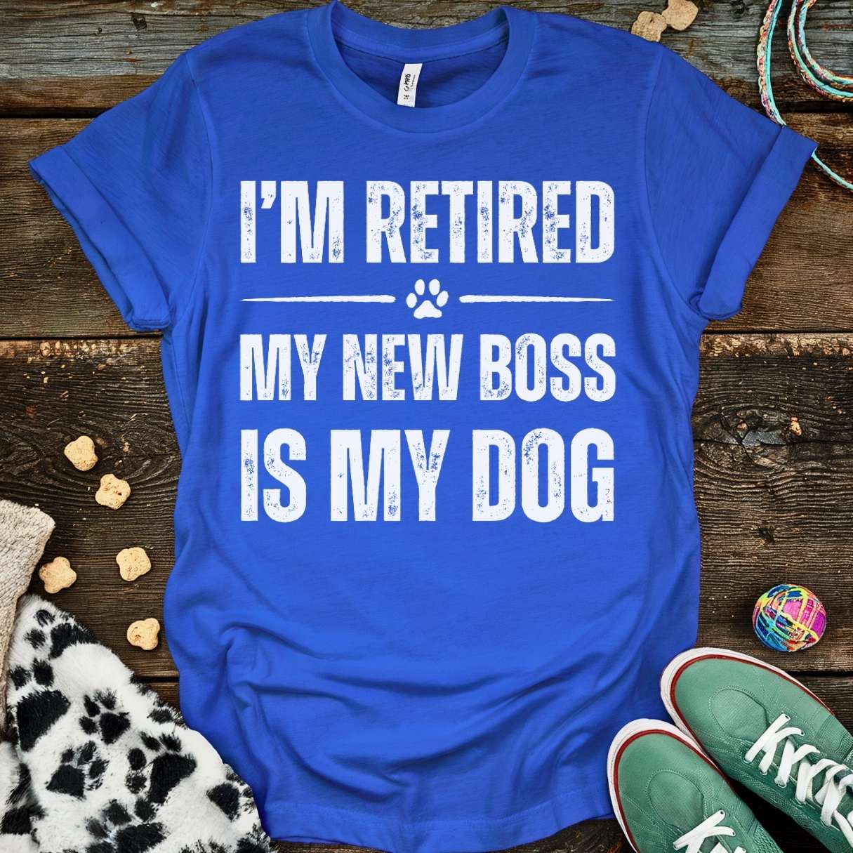 I'm Retired T-Shirt Royal / S T-Shirt