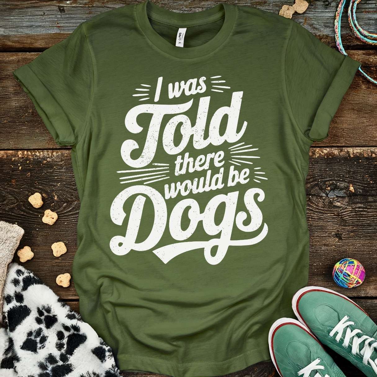 I was Vintage T-Shirt Military Green / S T-Shirt