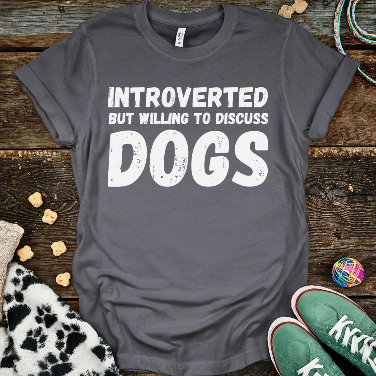 Introverted T-Shirt Charcoal / S T-Shirt