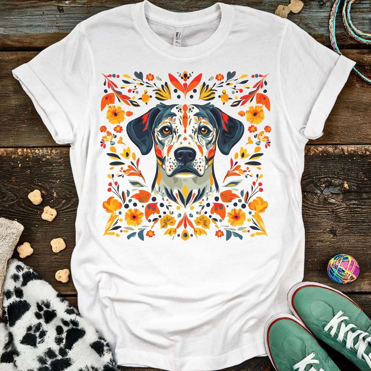 Kaleidoscope Orange T-Shirt T-Shirt