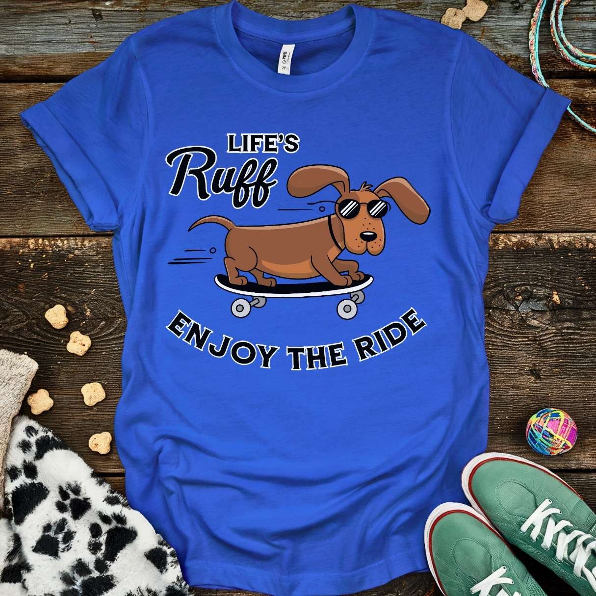 Life's Ruff T-Shirt Royal / S T-Shirt