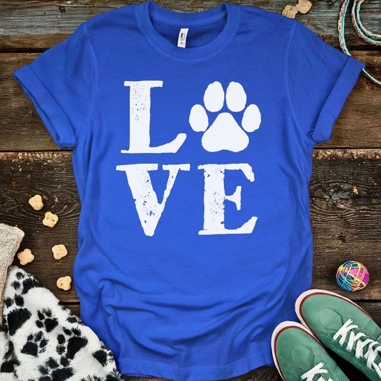 Love Paw T-Shirt Royal / S T-Shirt