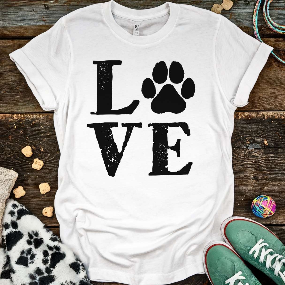 Love Paw T-Shirt White / S T-Shirt