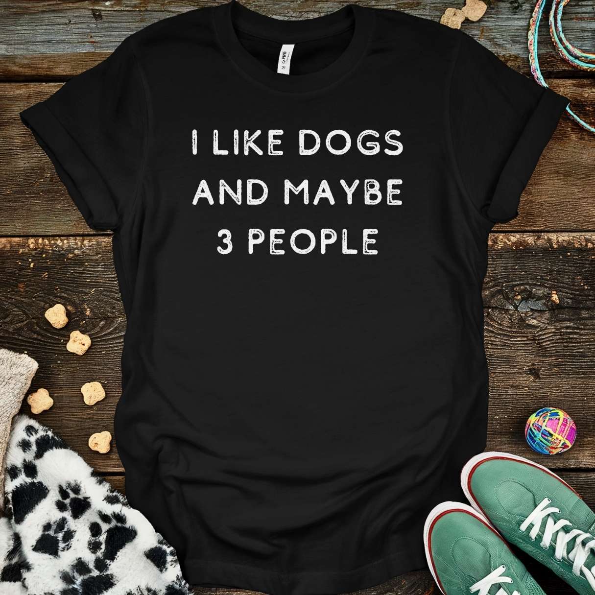 Maybe 3 People T-Shirt Black / S T-Shirt