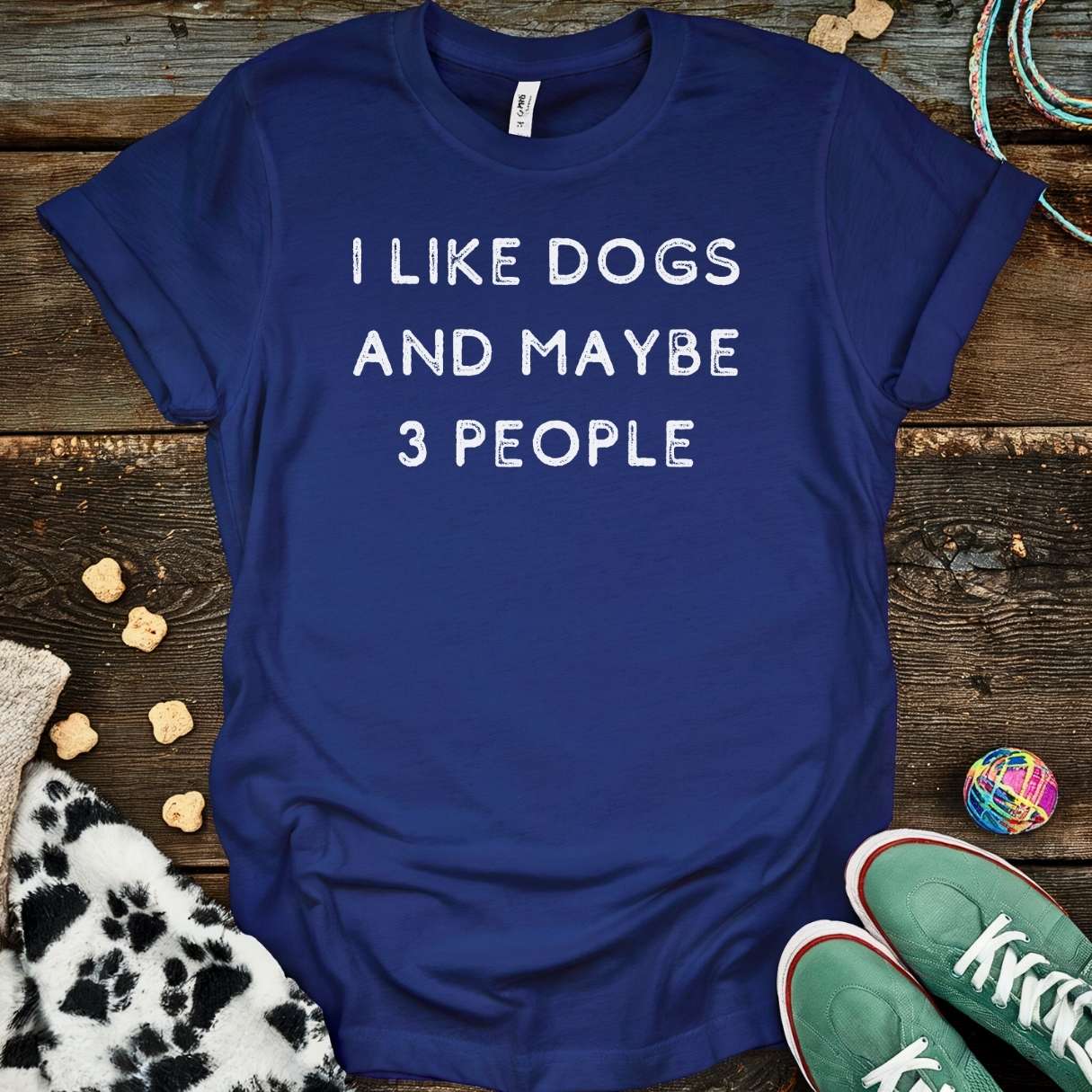 Maybe 3 People T-Shirt Navy / S T-Shirt