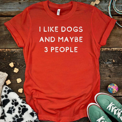 Maybe 3 People T-Shirt Red / S T-Shirt