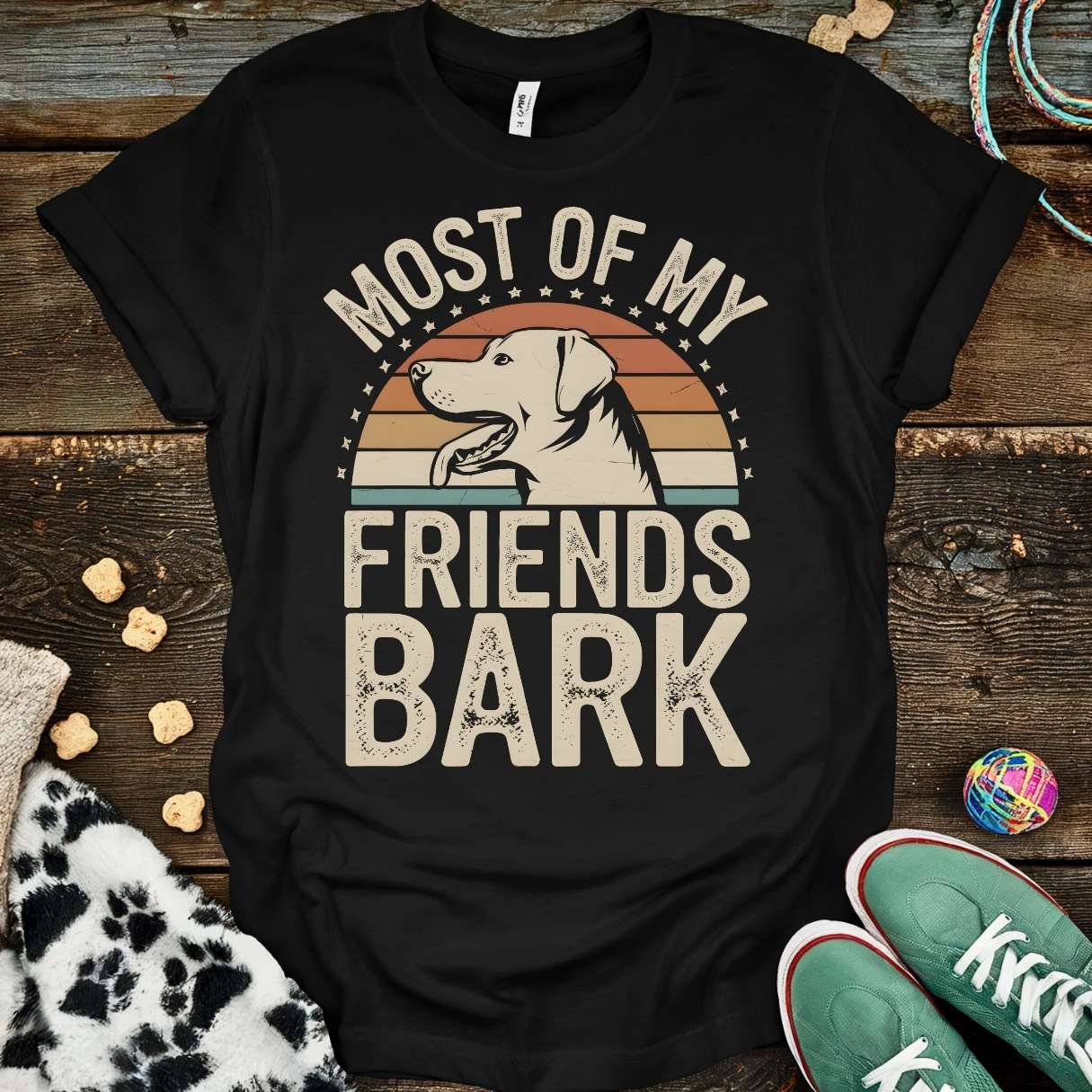 Most Of My Friends T-Shirt Black / S T-Shirt