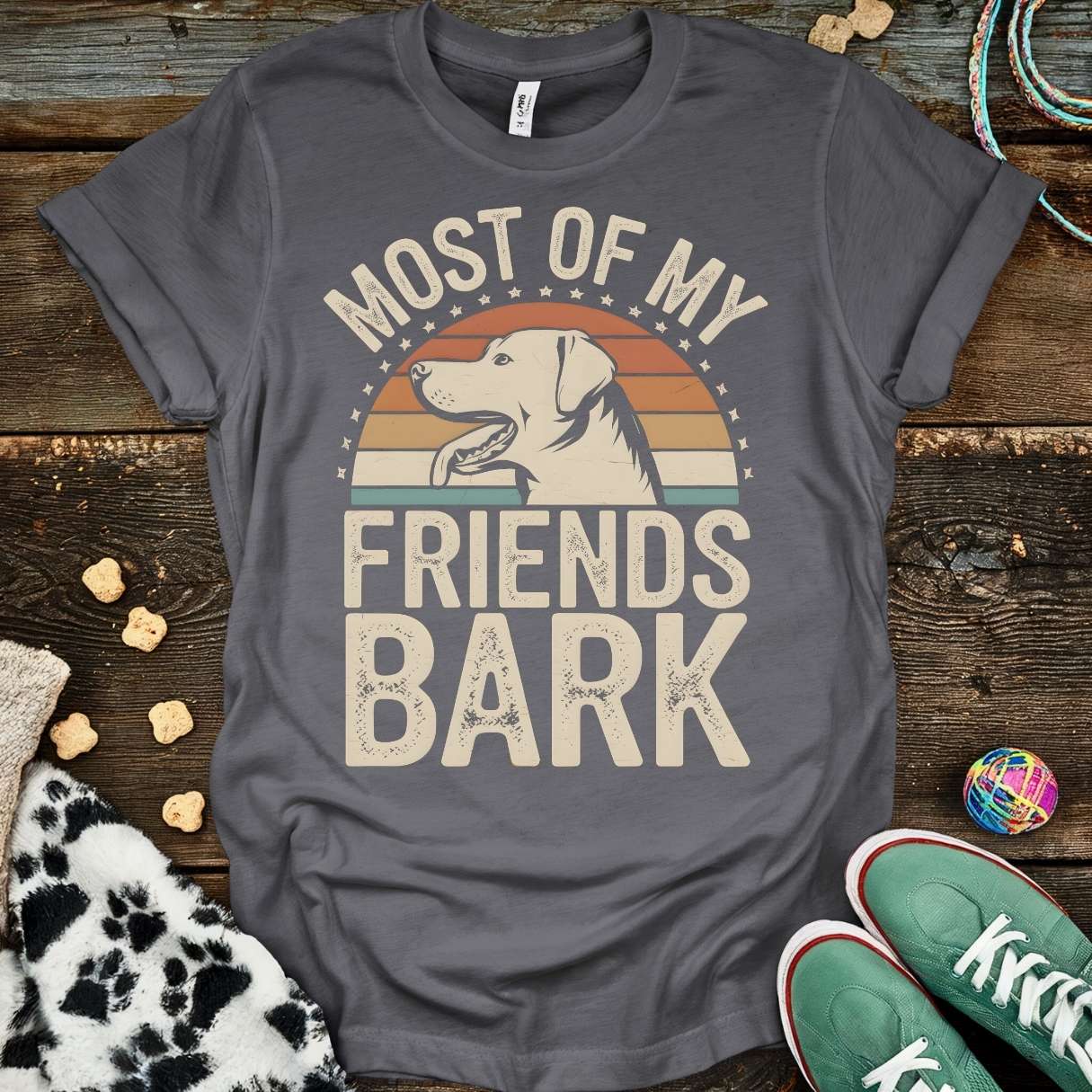 Most Of My Friends T-Shirt Charcoal / S T-Shirt