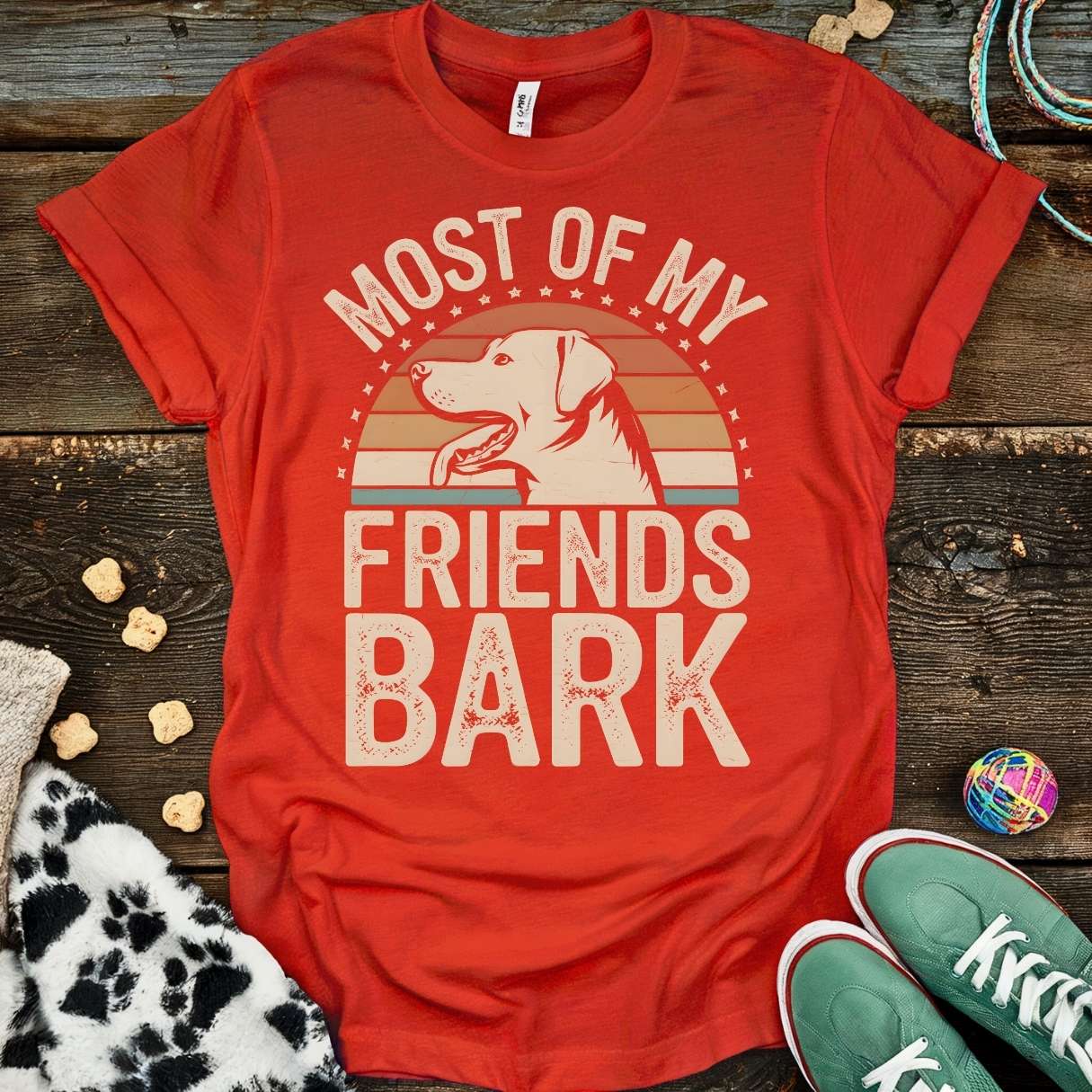 Most Of My Friends T-Shirt Red / S T-Shirt