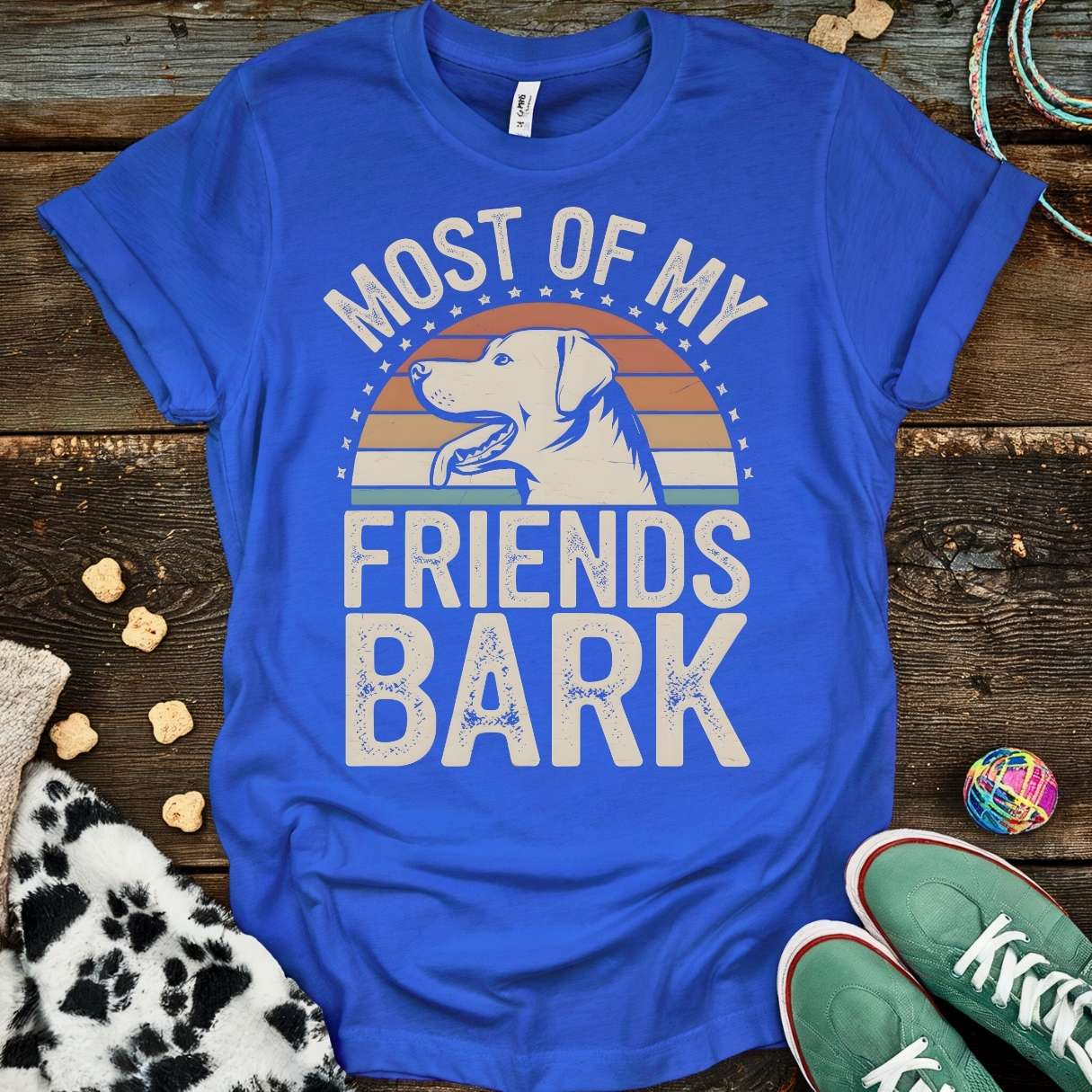 Most Of My Friends T-Shirt Royal / S T-Shirt