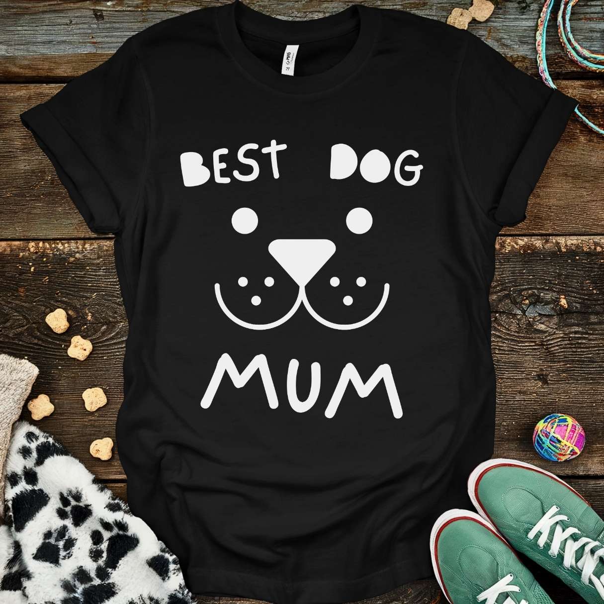 Mum Doodle T-Shirt Black / S T-Shirt