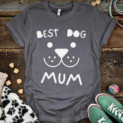 Mum Doodle T-Shirt Charcoal / S T-Shirt