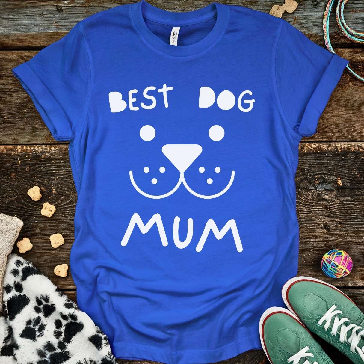 Mum Doodle T-Shirt Royal / S T-Shirt