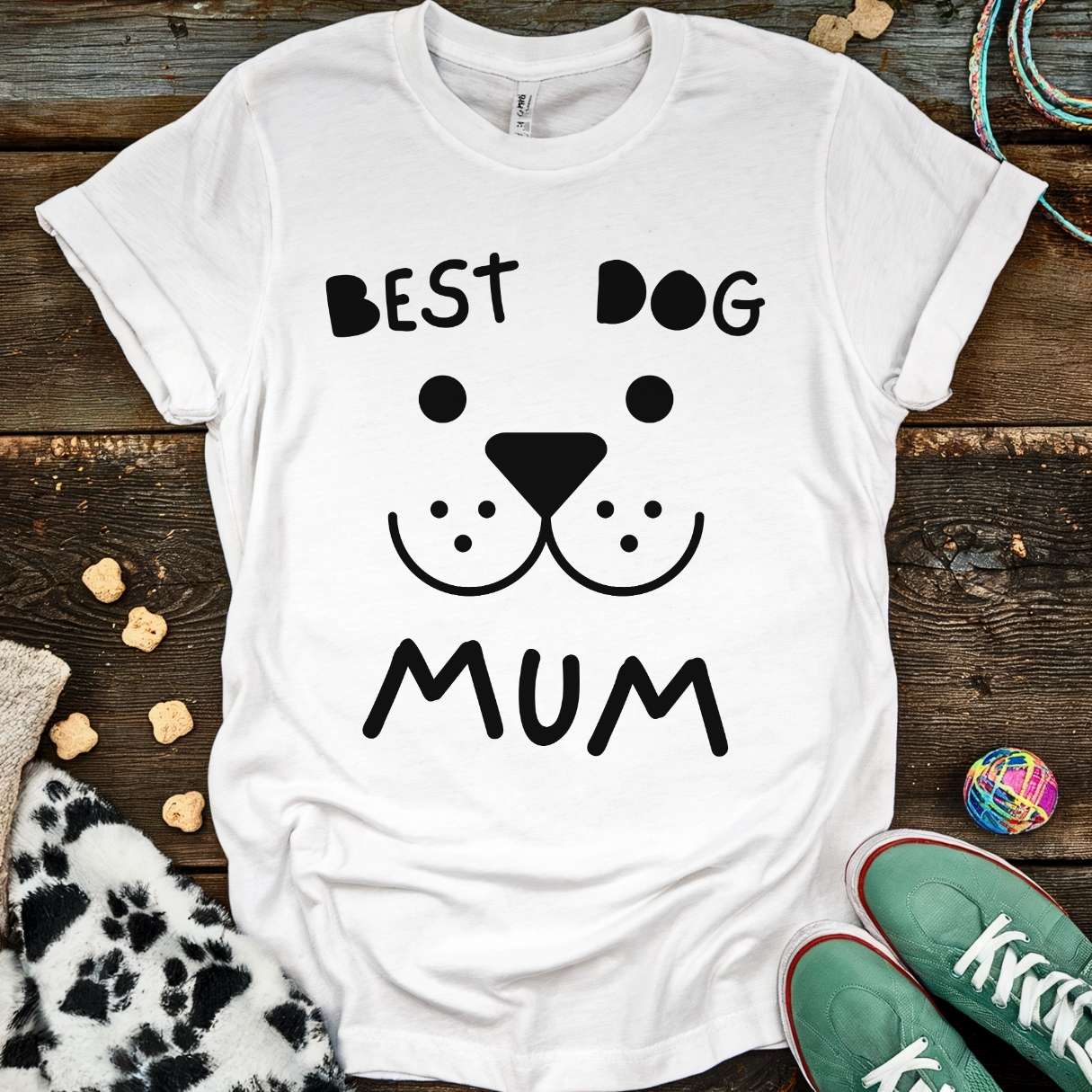 Mum Doodle T-Shirt White / S T-Shirt