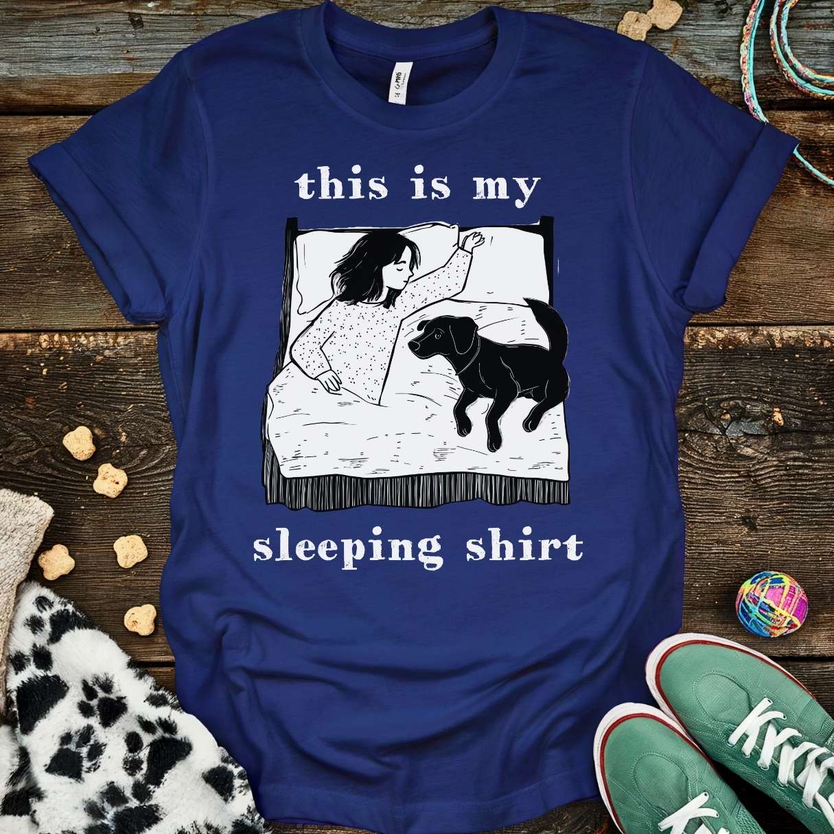 My Sleeping T-Shirt Navy / S T-Shirt