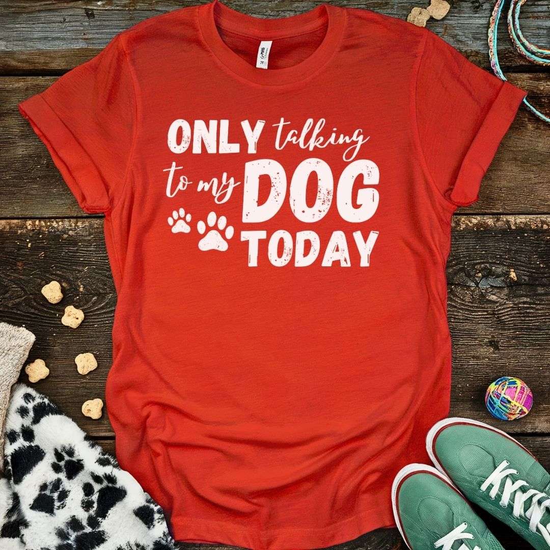 Only Talking T-Shirt Red / S T-Shirt