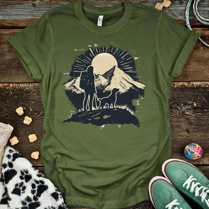 Outdoor Woman T-Shirt Military Green / S T-Shirt