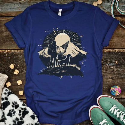 Outdoor Woman T-Shirt Navy / S T-Shirt