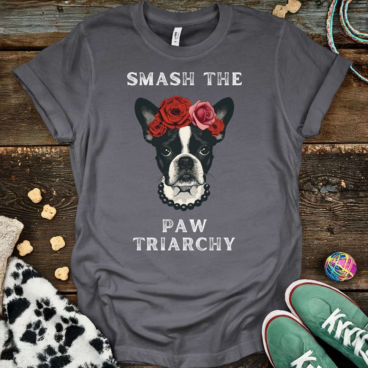 Pawtriarchy T-Shirt Charcoal / S T-Shirt