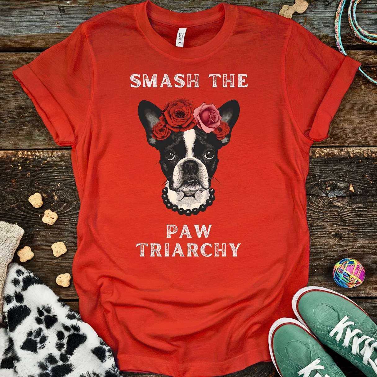 Pawtriarchy T-Shirt Red / S T-Shirt