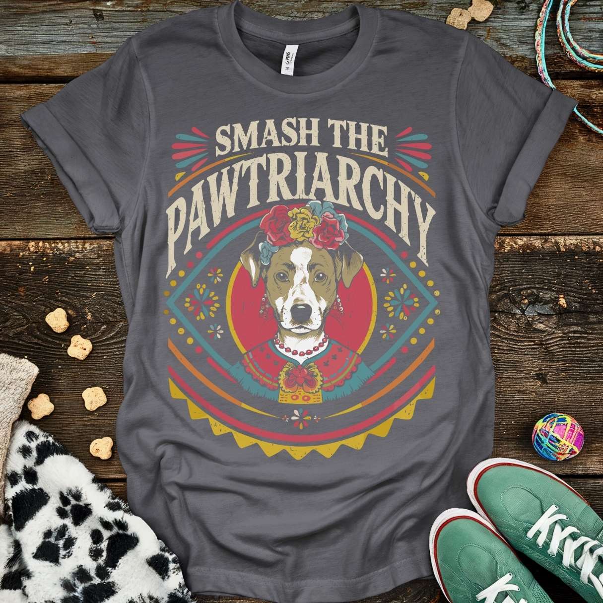 Pawtriarchy Vintage T-Shirt Charcoal / S T-Shirt