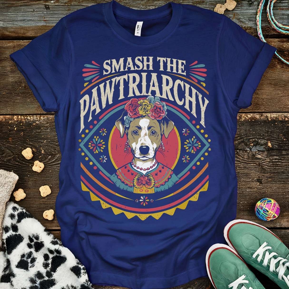 Pawtriarchy Vintage T-Shirt Navy / S T-Shirt