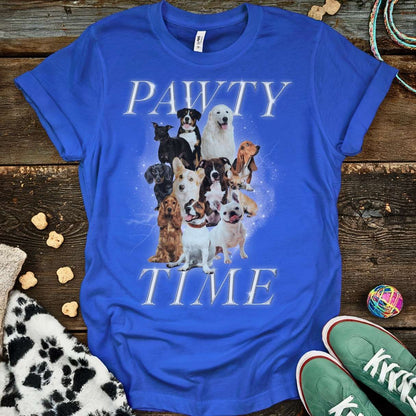 Pawty Time Bootleg T-Shirt Royal / S T-Shirt