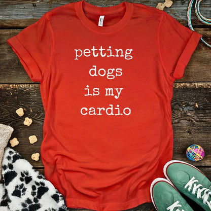 Petting Dogs T-Shirt Red / S T-Shirt