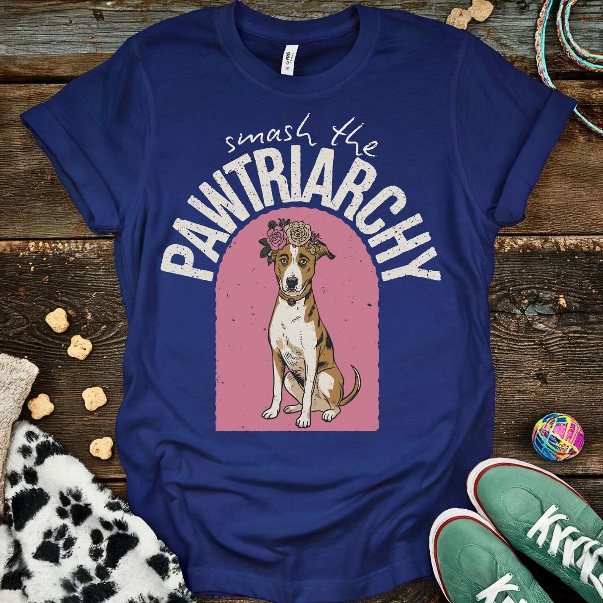 Pink Pawtriarchy T-Shirt Navy / S T-Shirt