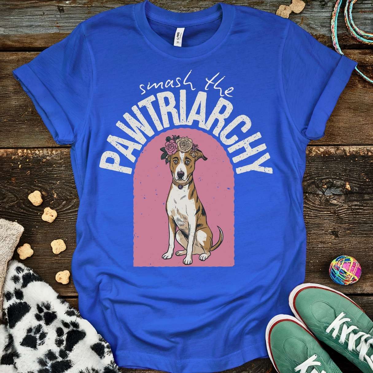 Pink Pawtriarchy T-Shirt Royal / S T-Shirt