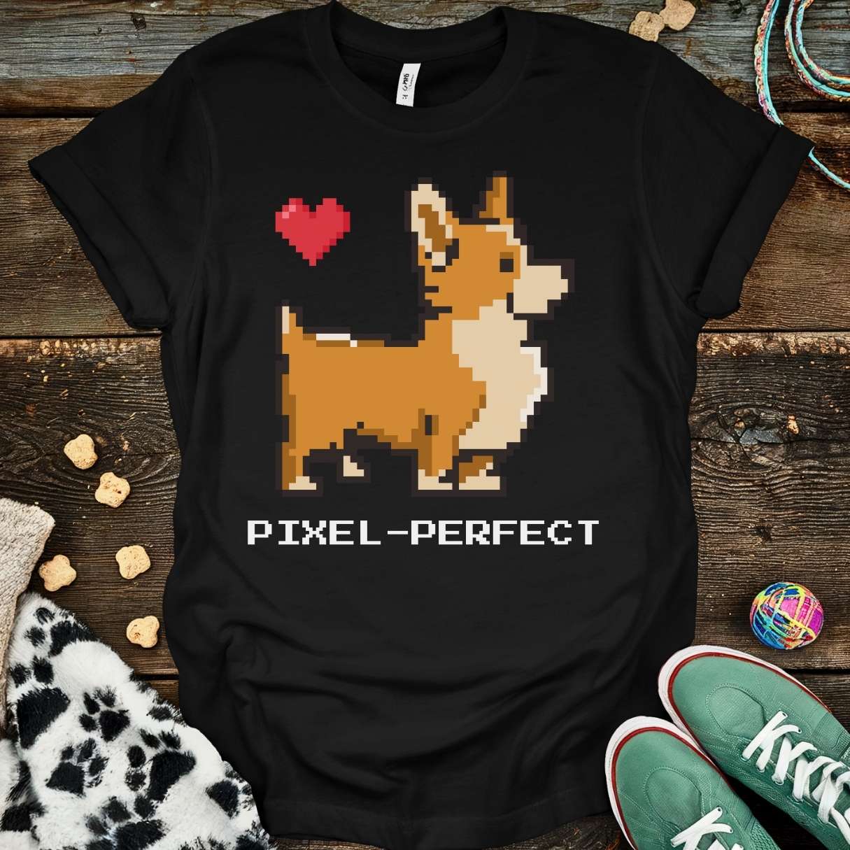 Pixel Perfect T-Shirt Black / S T-Shirt