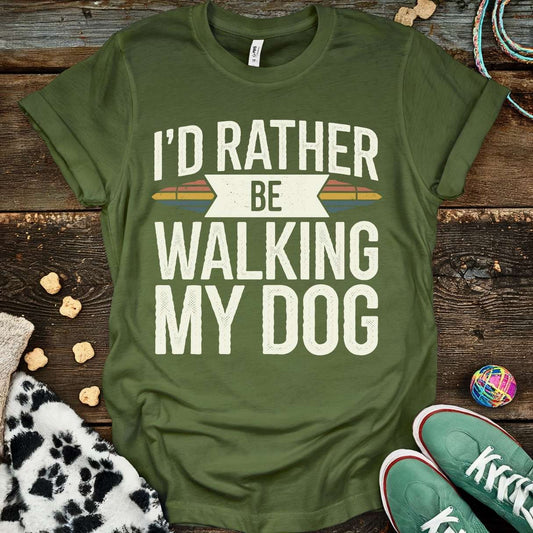 Rather Walking Arrow T-Shirt Military Green / S T-Shirt