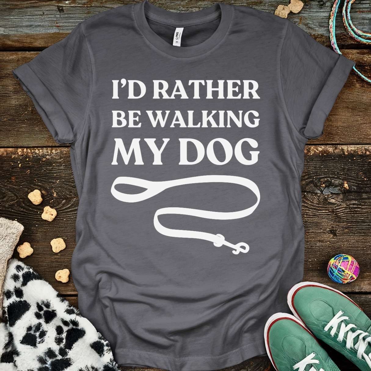 Rather Walking T-Shirt Charcoal / S T-Shirt