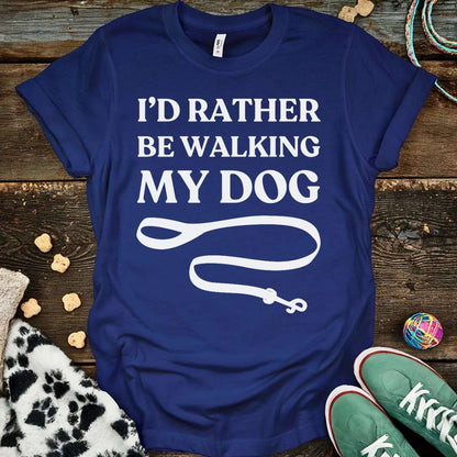 Rather Walking T-Shirt Navy / S T-Shirt