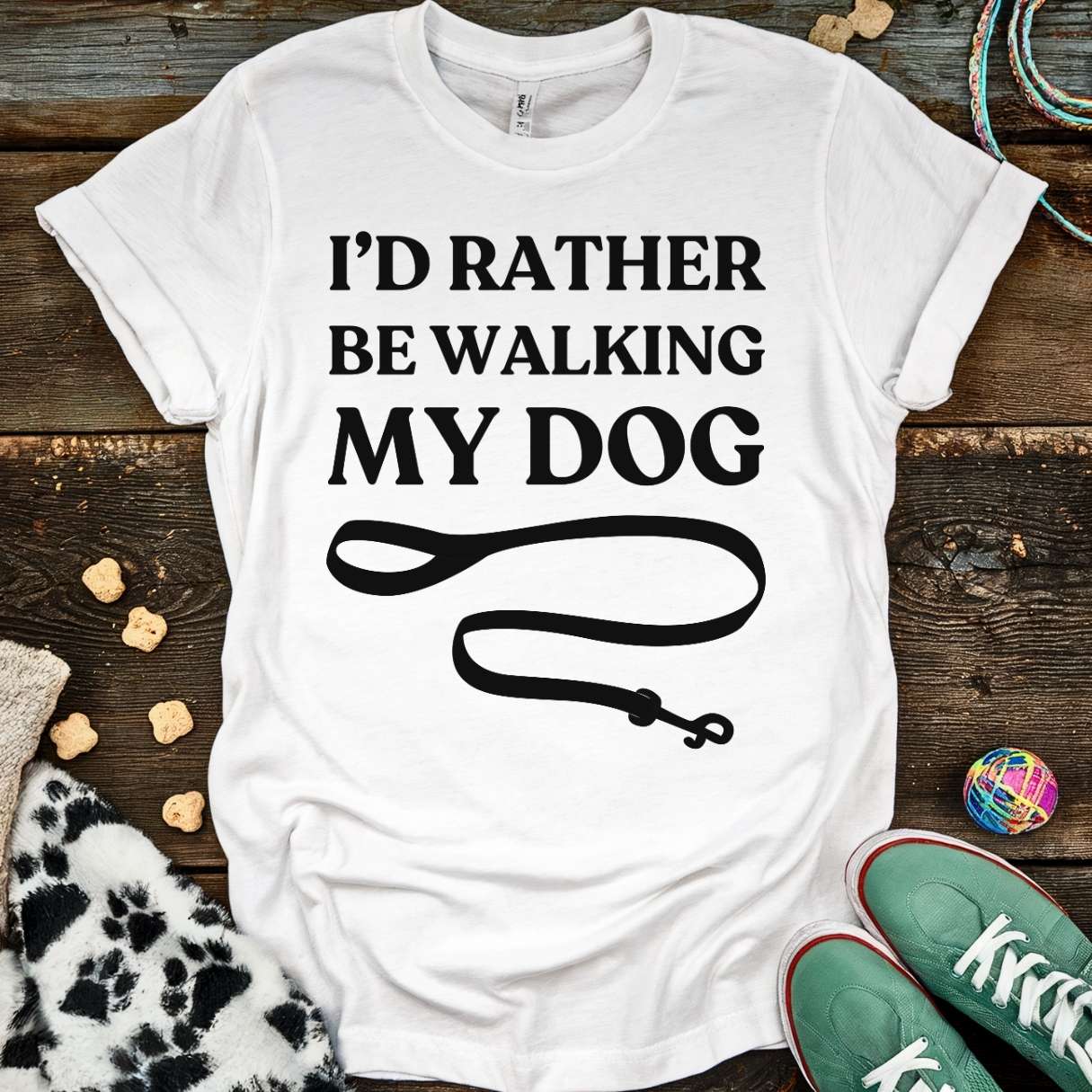 Rather Walking T-Shirt White / S T-Shirt