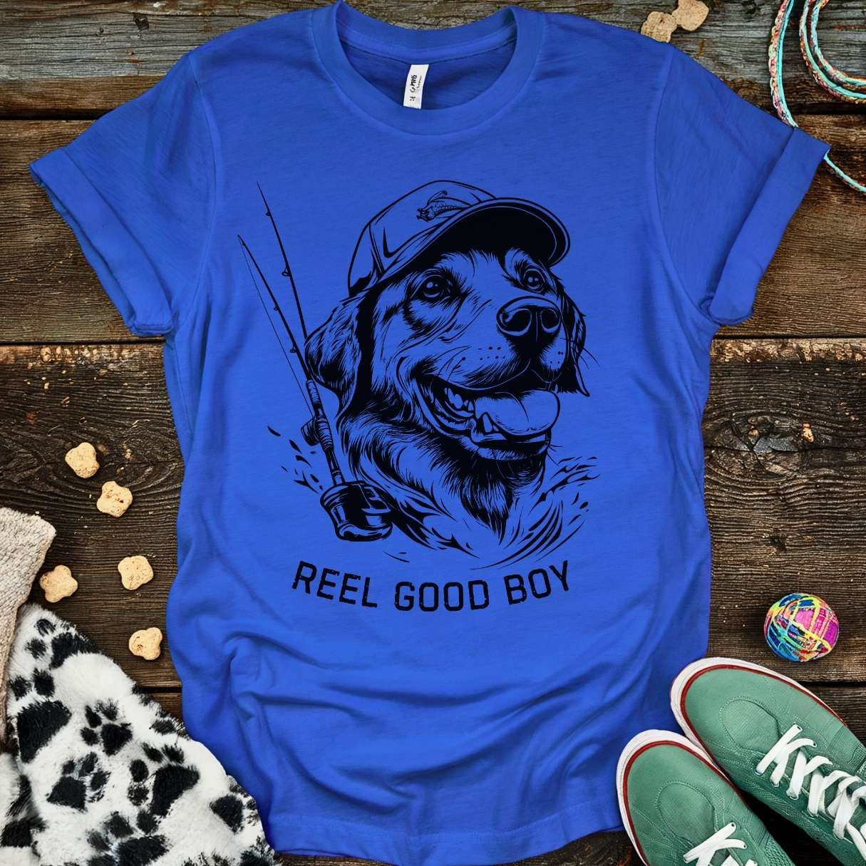 Reel Good Boy T-Shirt Royal / S T-Shirt