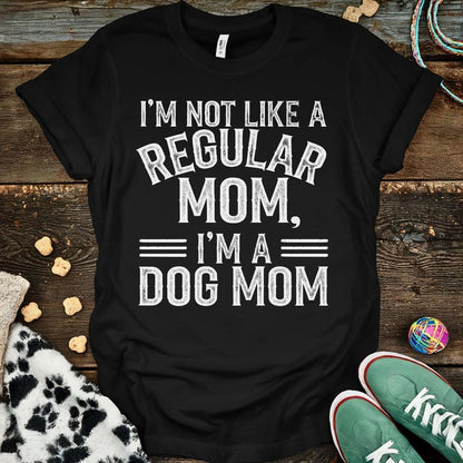 Regular Mom T-Shirt Black / S T-Shirt