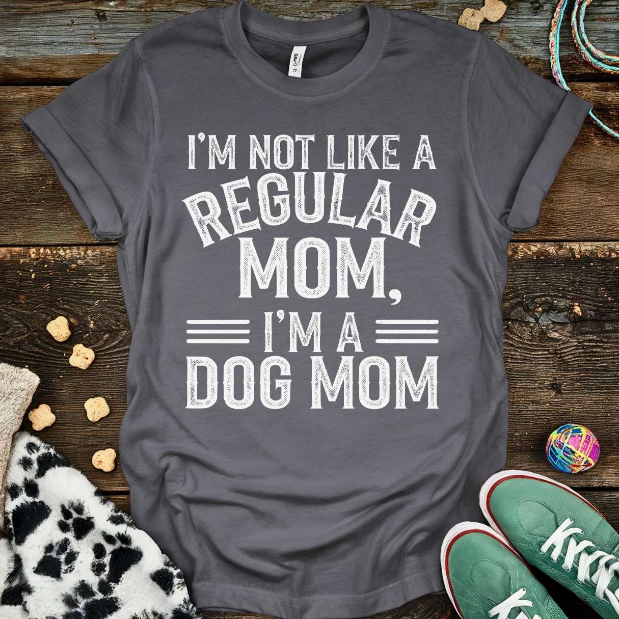 Regular Mom T-Shirt Charcoal / S T-Shirt