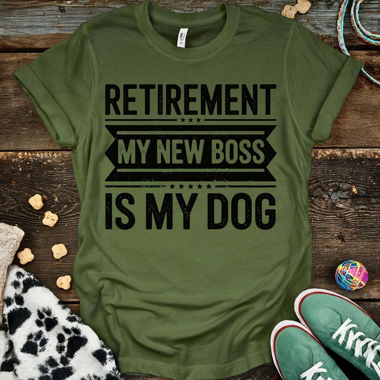 Retirement 2.0 T-Shirt Military Green / S T-Shirt