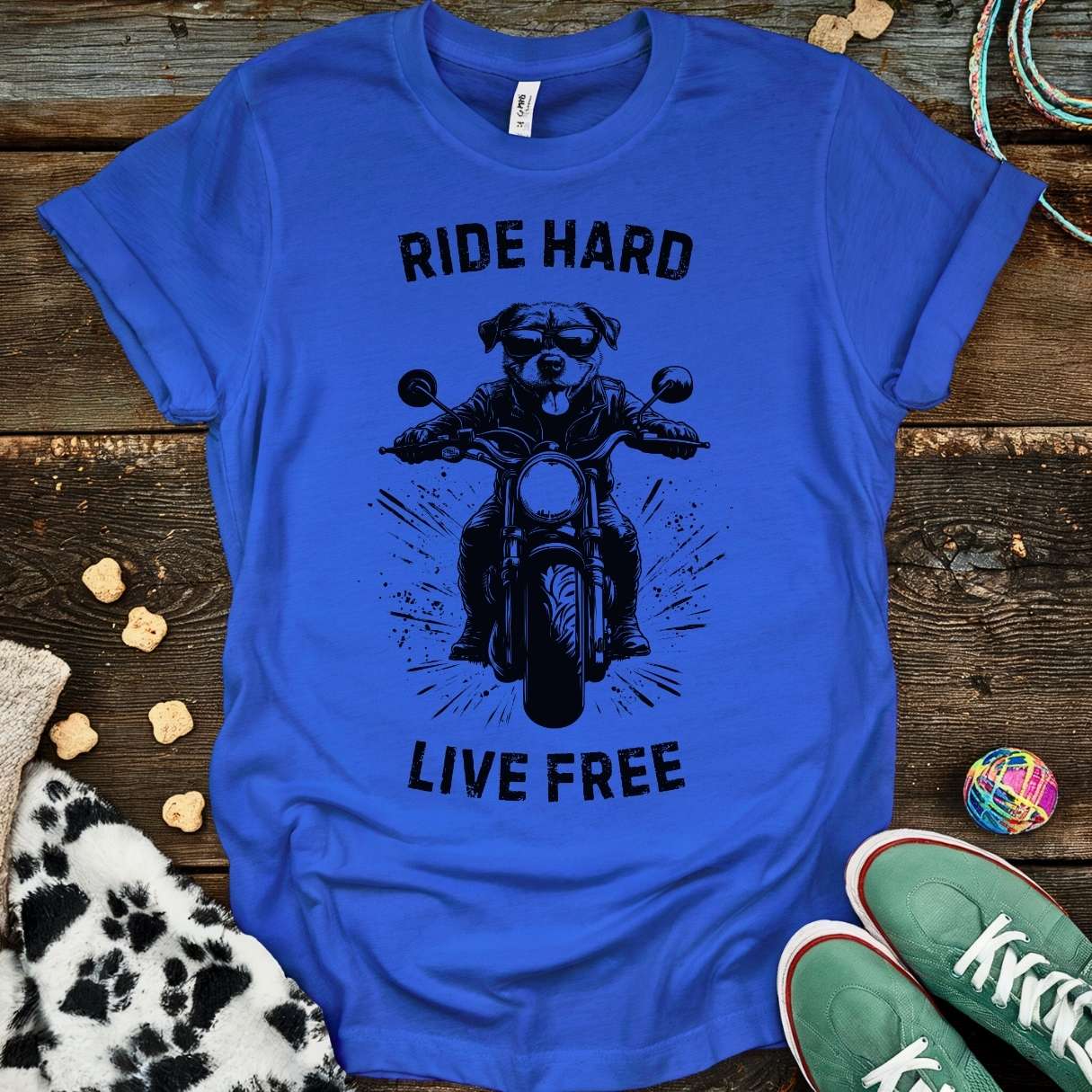 Ride Hard T-Shirt Royal / S T-Shirt