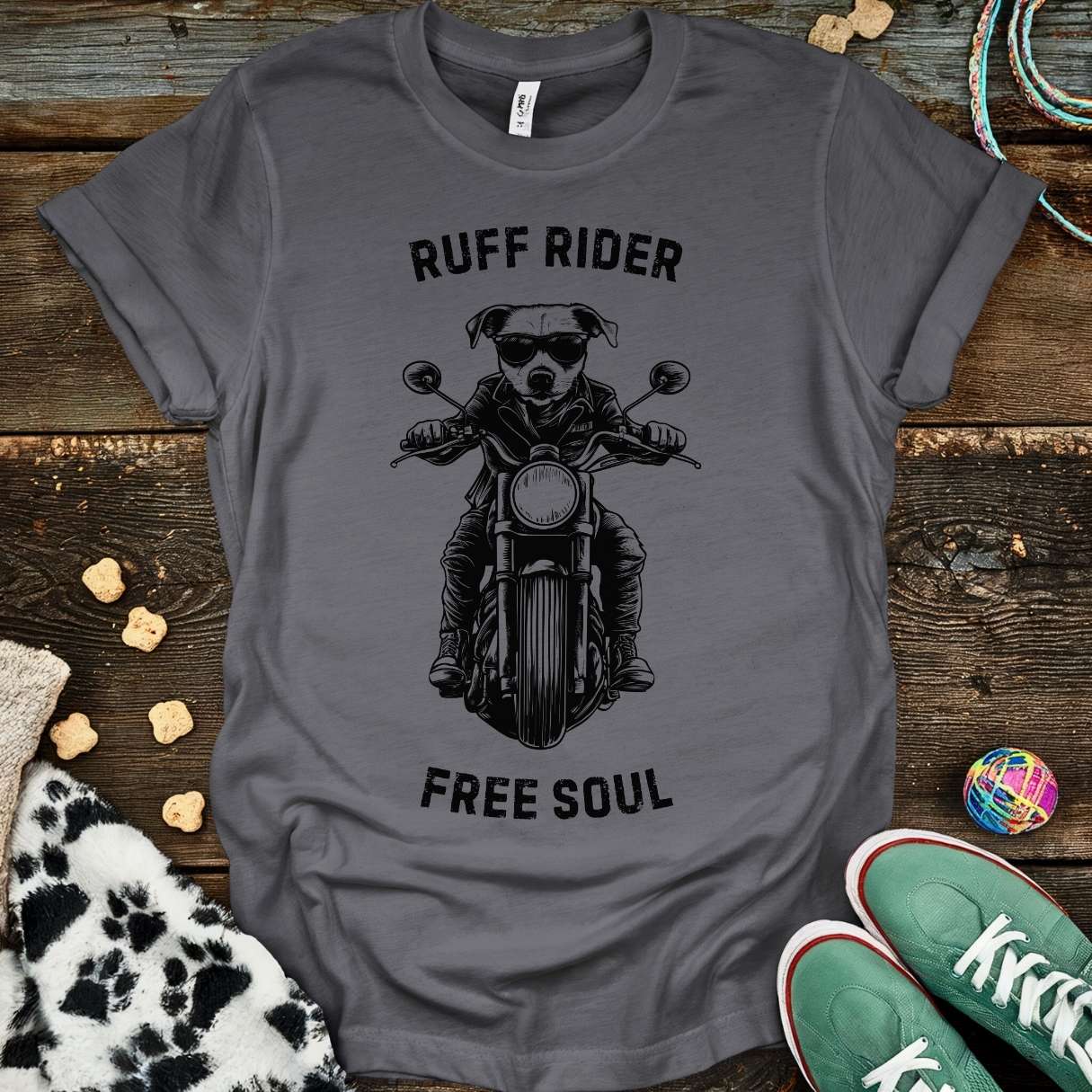 Ruff Rider T-Shirt Charcoal / S T-Shirt