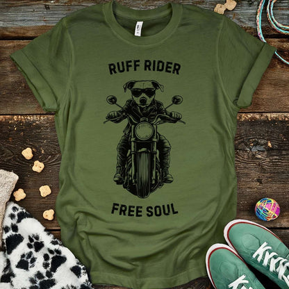 Ruff Rider T-Shirt Military Green / S T-Shirt