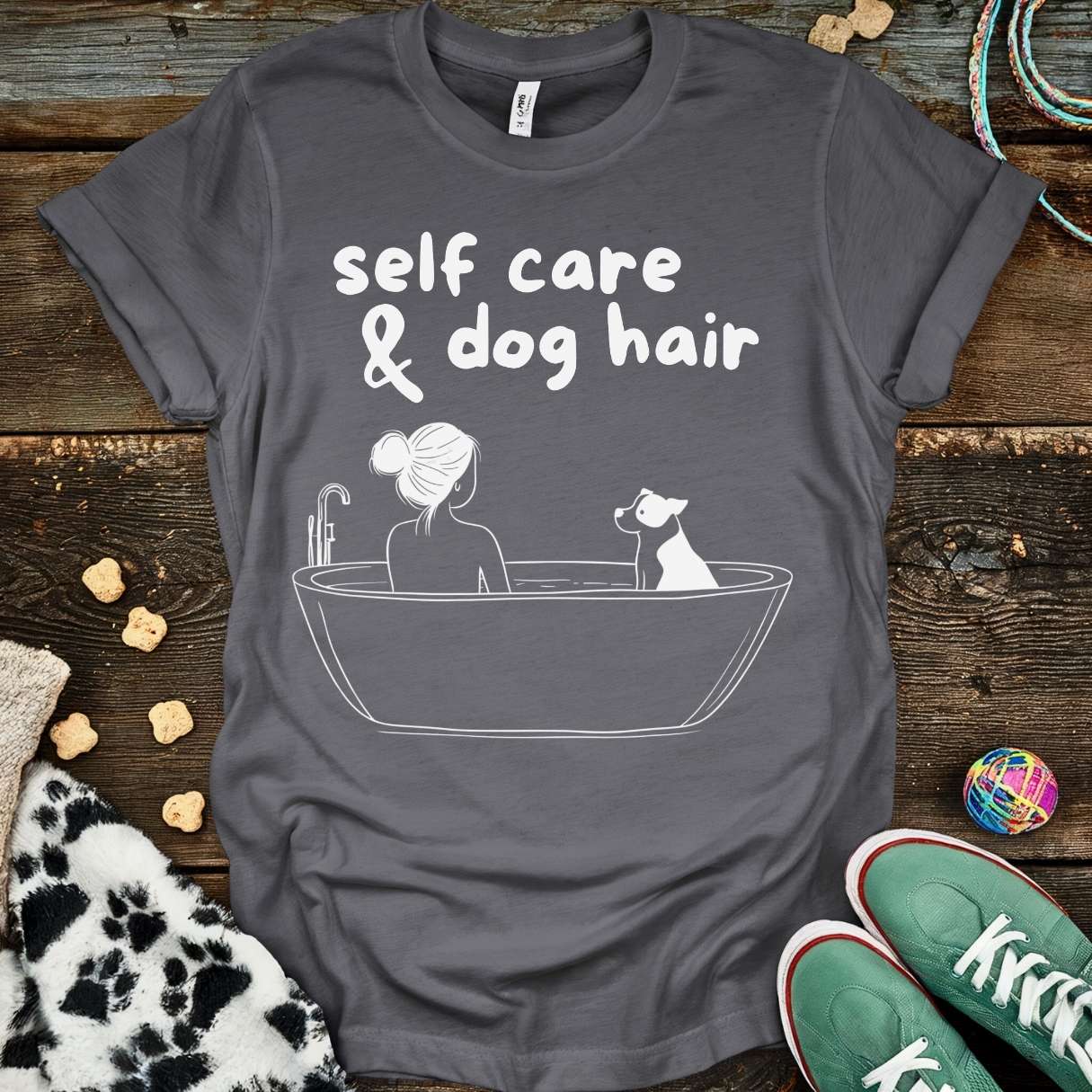 Self Care T-Shirt Charcoal / S T-Shirt