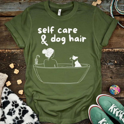 Self Care T-Shirt Military Green / S T-Shirt