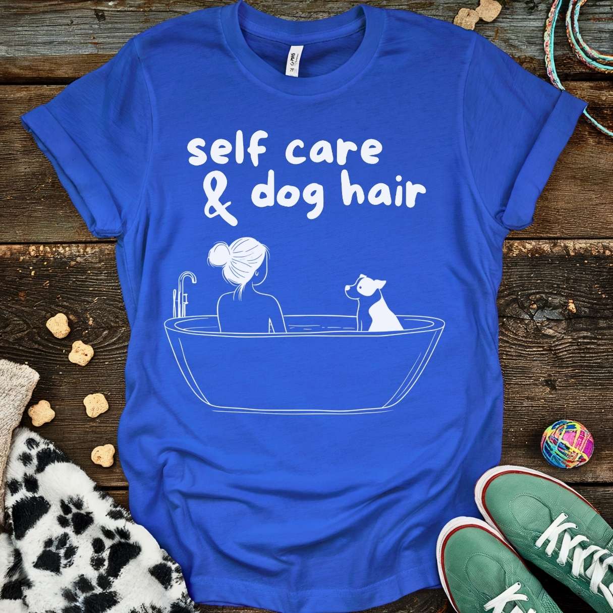 Self Care T-Shirt Royal / S T-Shirt