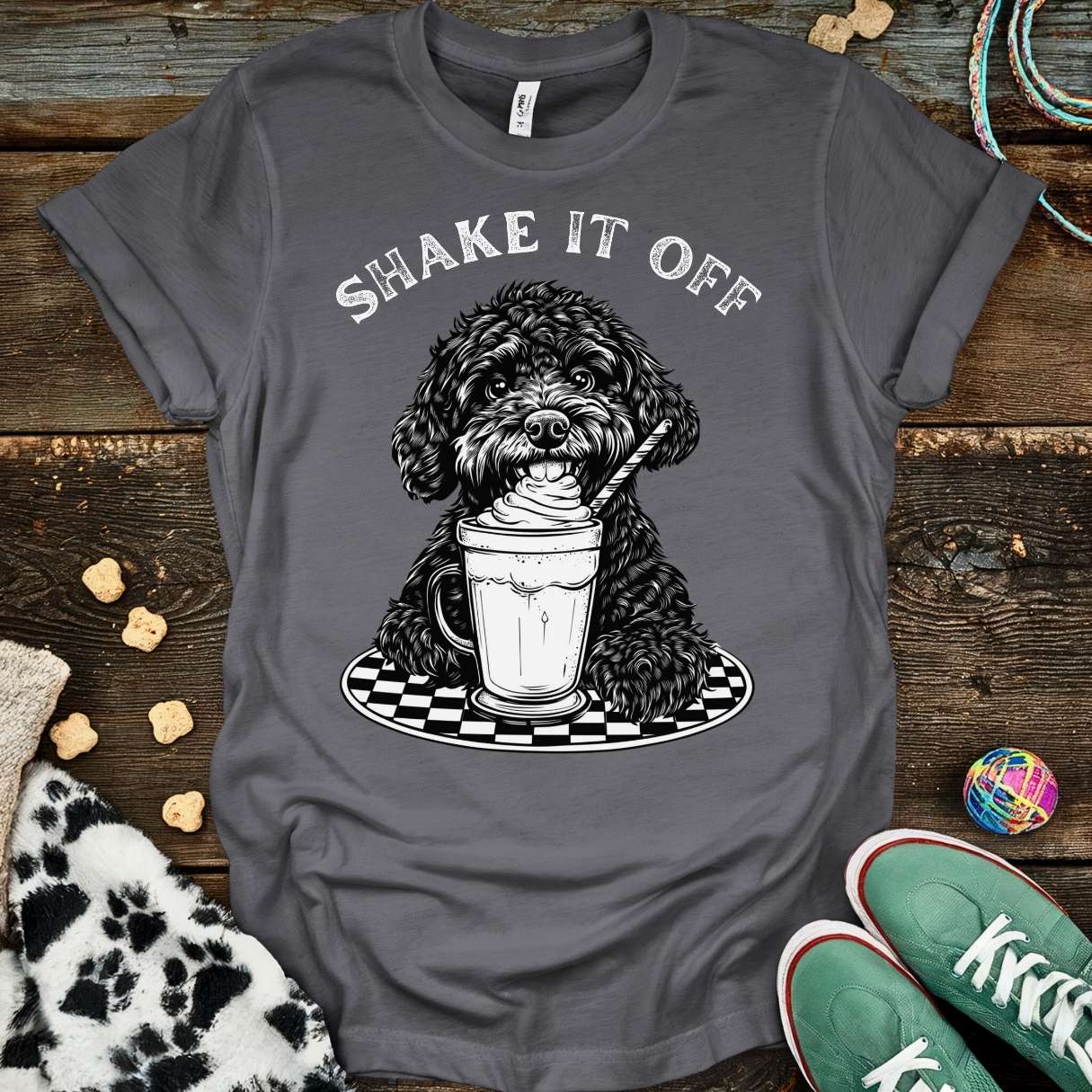 Shake It Off T-Shirt Charcoal / S T-Shirt