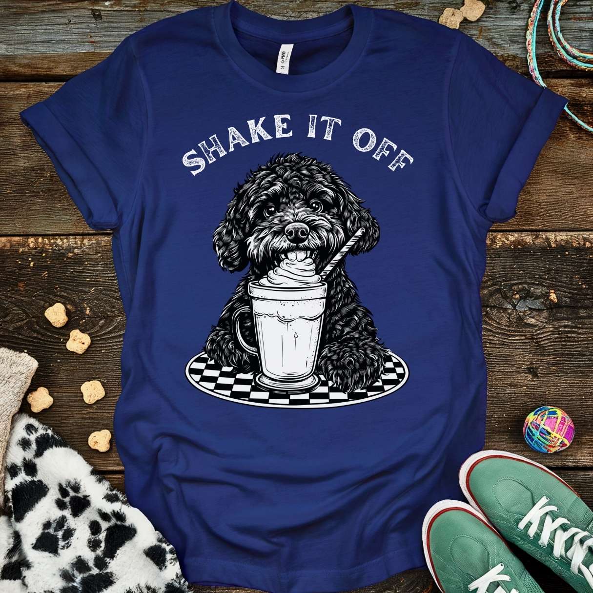 Shake It Off T-Shirt Navy / S T-Shirt