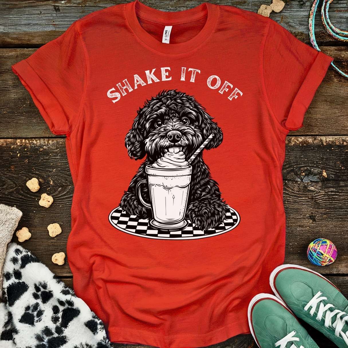 Shake It Off T-Shirt Red / S T-Shirt